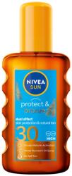 Nivea Ulei de protectie solara in spray SPF 30 Sun (Protect & Bronze Oil) 200 ml