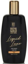 Dripping Gold Luxury Tanning Liquid Luxe apa de auto-bronzare pentru corp Dark 150 ml - vivantis