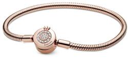 Pandora Brățară de lux cu coroană Rose 589046C01 19 cm