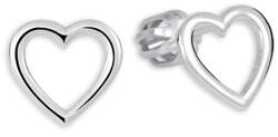 Soliter Brilio Silver Romantici cercei din argint Inimă431 001 02786 04
