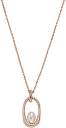 Skagen Colier atemporal de bronz cu perlă Agnethe SKJ1749791