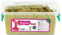 Heroes Nisip de joacă Heroes - Culoare naturală, 3 kg (KUM-029.5)