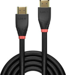 ACTIVE Cablu video LINDY Active, HDMI Male - HDMI Male, v2.0, 20m, negru (41073)