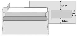 Office depot LA4 силиконов десен прозорец 25бр. плик ODL3T15B3ODAJP25 (ODL3T15B3ODAJP25)