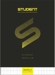 ICO Student Premium A4 32 листа карирана тетрадка 7500107006 (7500107006)