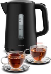 Klarstein Velaire vízforraló | 1, 7 liter | 2200 W | 360°-os forgó talp | Modern, minimalista dizájn (TK3G-VeKeBl) (TK3G-VeKeBl)