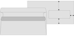 Office depot Самозалепващ се плик с десен прозорец LA4 50 бр. Office Depot ODL2T05B3B050 (ODL2T05B3B050)