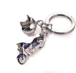 TROIKA Ключодържател с 2 талисмана, кристали SWAROVSKI, TROIKA "Key cruising" KR13-23/CH (KR13-23/CH)