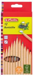 Herlitz Комплект цветни моливи Herlitz от естествено дърво, 12 бр. 08660086 (08660086)