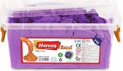 Heroes Nisip de joacă Heroes - Culoare mov, 3 kg (KUM-029.2)