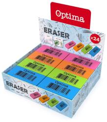 Optima Ластик OPTIMA neon 24 броя 100026 (100026)