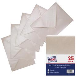 PUKKA PAD Плик, C5, самозалепващ се, PUKKA PAD "Fresh White", бял цвят слонова кост 9068-ENV (9068-ENV)