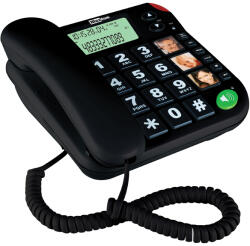 Maxcom KXT480 Жичен телефон черен Телефонни апарати