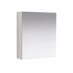 Inter Ceramic Огледален шкаф за баня ILINA 5012-55, Inter Ceramic, PVC, бял гланц, 50х50х12см (5012-55)