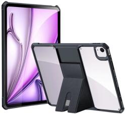 Apple XUNDD калъф за iPad Air 13 (2026-2024) & Pro 12.9 - TPU+PC, подставка, Airbag, протектор - черен