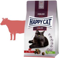 Happy Cat Sterilised Voralpen-Rind / Marha 1, 3 kg 1+1 GRÁTISZ