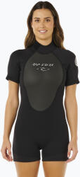 Rip Curl Costum de înot pentru femei Rip Curl Omega 2/2 mm Back Zip Springsuit black