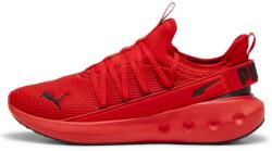 PUMA Softride Carson Fresh uniszex futócipő, piros-fekete, S25