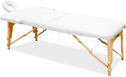 Aga Pat de masaj din lemn MR6150 Alb (MR6150white)