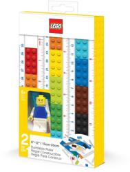 LEGO® LEGO, rigla construibila cu minifigurina