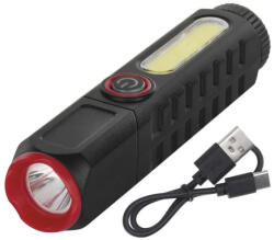 EMOS P4720 Led-es újratölthető műanyag zseblámpa 120lm (P4720)