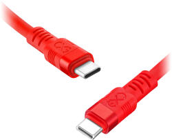  USB-C kábel 100W, 0.9m, neon színek, gyors töltés (CABEXCWHPUCUC0-9NMIX)