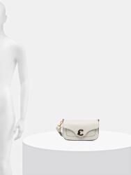 Coccinelle чанта дамска от кожа C-ME CALF&MARB (E1.U4G.12.03.01) - answear - 527,88 лв