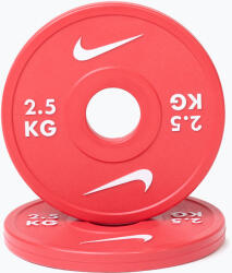 Nike strength Тежести Nike Strength Change Plates 2 x 2, 5 kg red/white