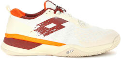 Lotto Încălțăminte de tenis pentru bărbați Raptor Hyperpulse 100 IV Clay Antique White/Madder Brown EUR 42, 5