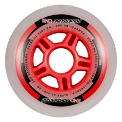 Powerslide Roți cu rulmenți e Complete 76 mm 82A + ABEC 5 + 8 mm Spacer 8-Pack