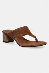 Vagabond Shoemakers șlapi pentru femei, din piele întoarsă EVIE PPY2-OBD286_88X