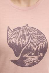 Fjallraven тениска дамска с добавена вълна Abisko (F84118) - answear - 123,20 лв