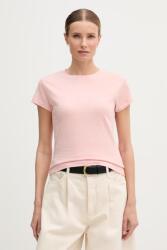 Tommy Hilfiger tricou basic pentru femei, din bumbac PPY2-TSD1BS_03X (WW0WW48702)