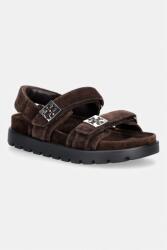 Tory Burch sandale pentru femei, din piele întoarsă Mellow Sport Sandal 9BY2-OBDZZM_89X