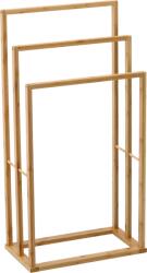 CHOMIK Suport din bambus pentru prosoape, 3 niveluri, 42 x 24 x 82 CM *6552 (CH-MUT6552)