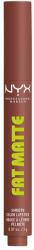 NYX Cosmetics Fat Matte Smooth Color Lipstick matt hatású ajakrúzs 08 Toasty Taupe 2 g