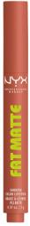NYX Cosmetics Fat Matte Smooth Color Lipstick matt hatású ajakrúzs 01 Cozy Whipped 2 g