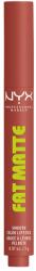 NYX Cosmetics Fat Matte Smooth Color Lipstick matt hatású ajakrúzs 04 Rose Robe 2 g