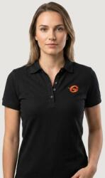 GymBeam Tricou polo pentru femei Black L