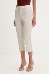 Guess pantaloni capri pentru femei, cu vâscoză CHRISSY PPY2-SPD0P1_80X (W6GB24.W2097)