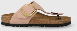 Birkenstock slapi din piele intoarsa Gizeh Big Buckle PPYH-KLD04F_03X (1027113)