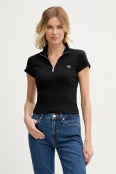 Calvin Klein Jeans crop top pentru femei, din bumbac cu elastan 9BY2-TSDZYC_99X (LV047G240G)