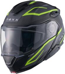 NEXX Helmets Casca de motocicleta rabatabila Nexx X. Lifetour PRO Mile gri mat-galben fluo lichidare (NEX01XLT23479869)