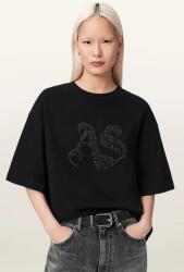 AllSaints tricou oversized pentru femei, din bumbac ICON 9BY2-TSDZZL_99X (W117JE)