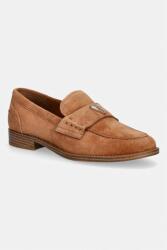Guess mocasini pentru femei, din piele întoarsă BELISO 9BY2-OBDZMW_88X