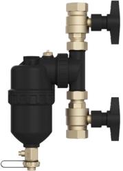 COMPUTHERM mágneses iszapleválasztó 1" 2, 8 m3/h (ds5-25) (fekete szűrőház) (COM-DS5-25B)