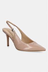 Guess stilettos din piele NASHILY 9BY2-OBDZLI_02X (FLTNAS.LEP05.NUDE)
