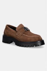 Guess mocasini pentru bărbați, din piele întoarsă GORIZIA 9BY2-OBMZRO_88X