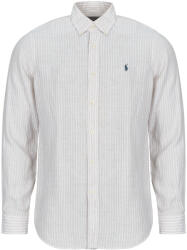 Ralph Lauren Cămăsi mânecă lungă Bărbați CHEMISE RAYEE COUPE DROITE EN LIN Polo Ralph Lauren Multicolor EU L