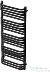 Radeco COMO 3 1240x530 törölközőszárítós radiátor, RAL 9005 (fényes fekete) színben (Radeco_COMO_3_RAL9005)